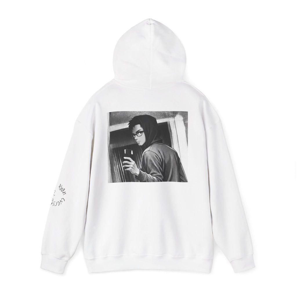 Copy of Hoodie — Black & White Retro Selfie Photo Graphic Hoodie